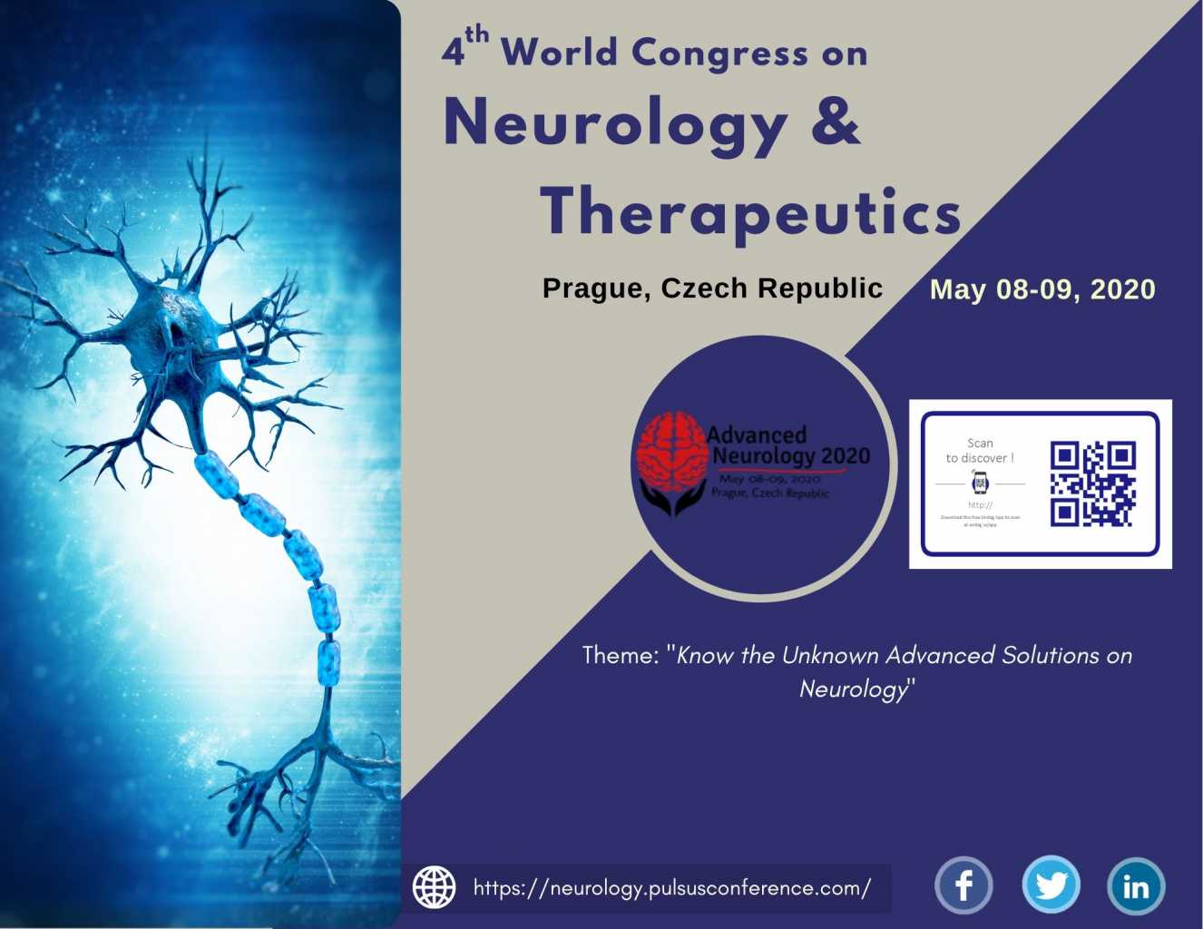 Neurology Conference 4th World Congress on Neurology 2020 Prague